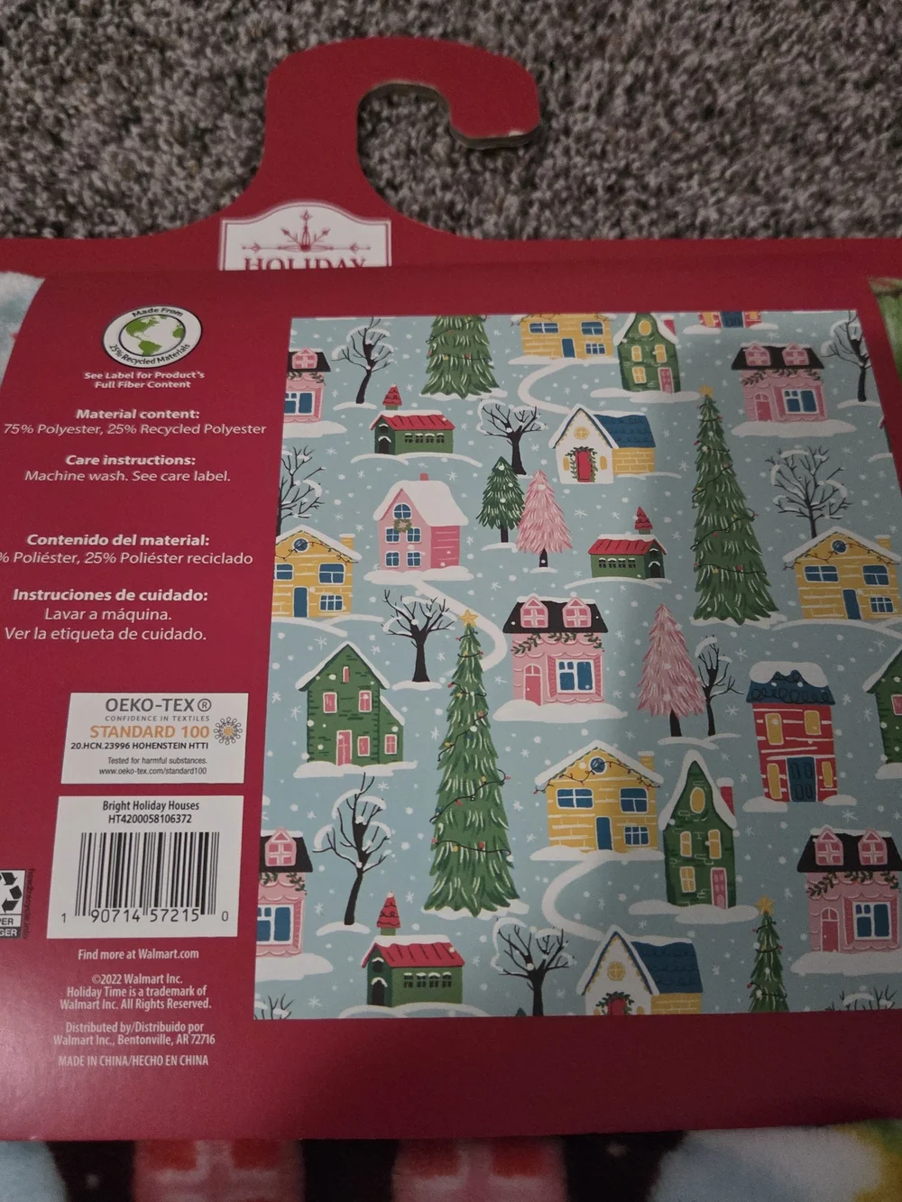 Holiday Time soft velvet